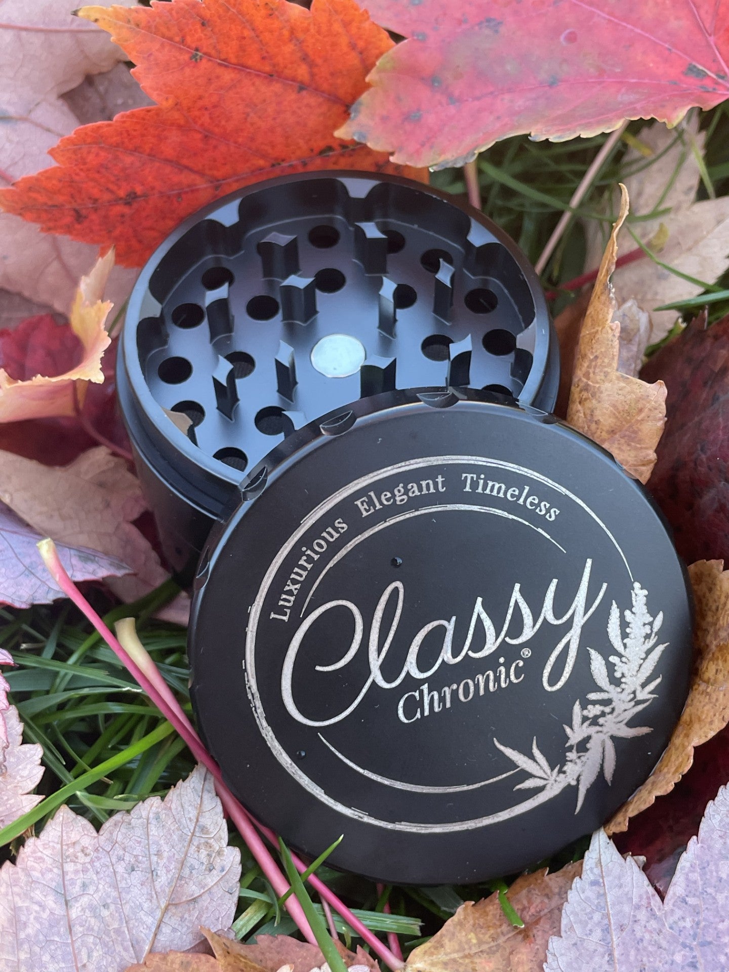 Eco Matte Black Grinder – Sustainable Stainless Steel